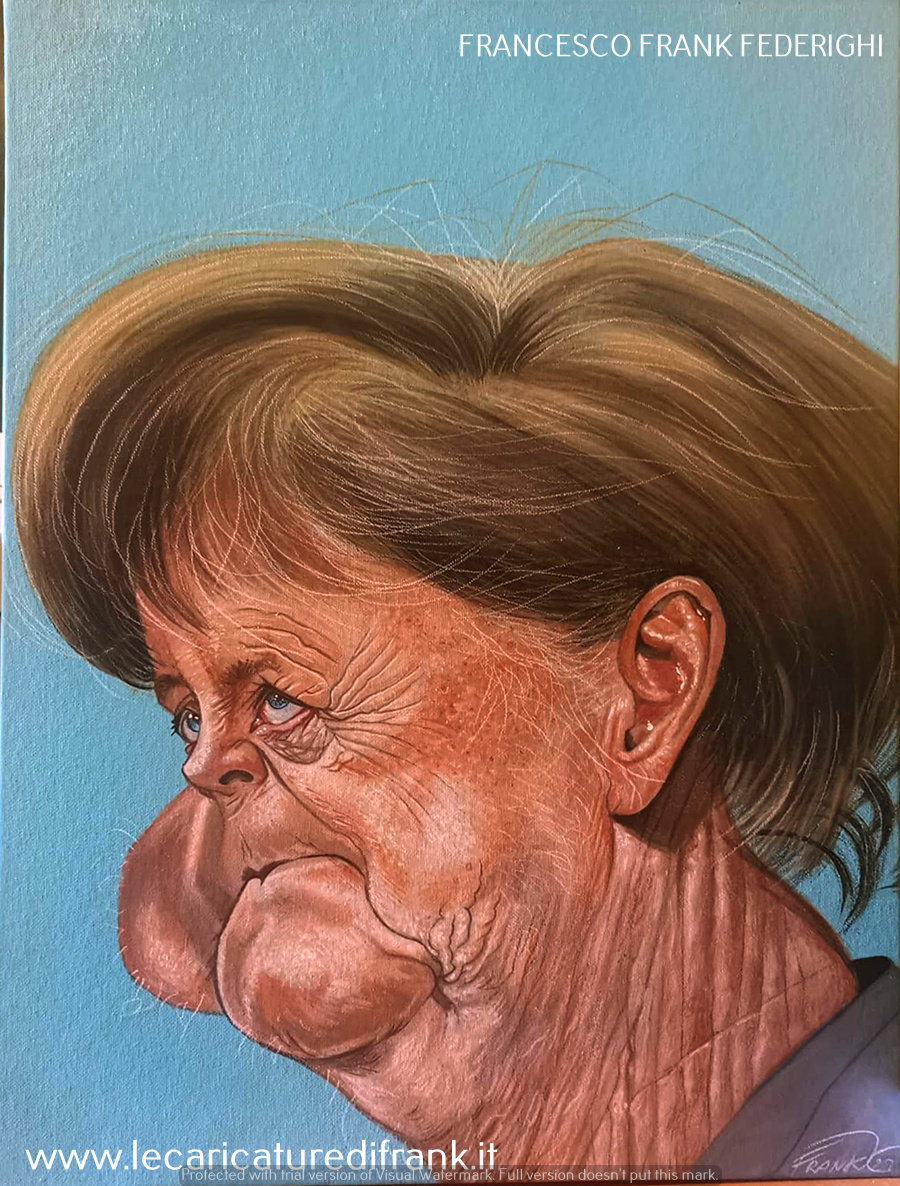 caricature Merkel caricatura Merkel