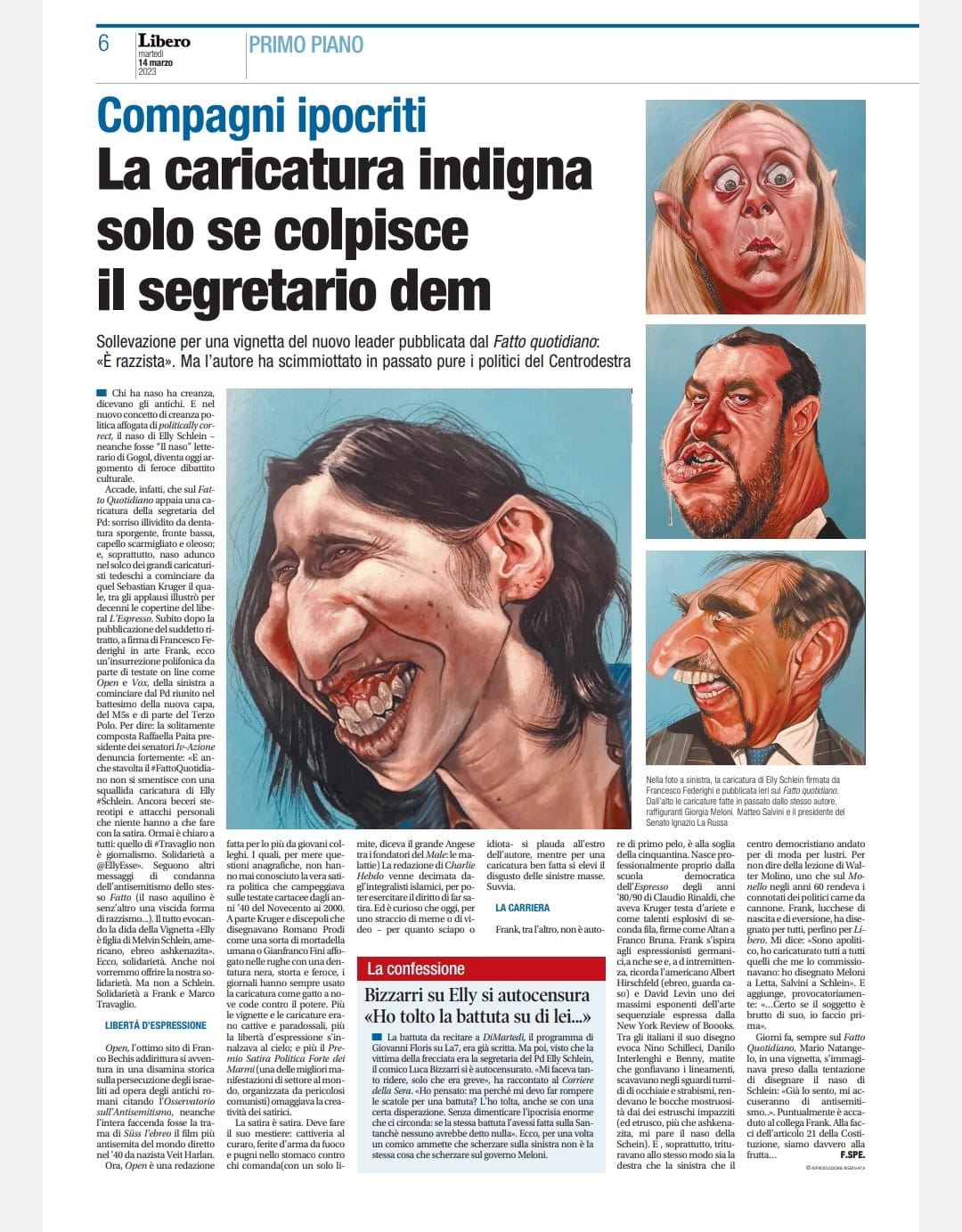 Questa mattina su Libero un bell'articolo, questa è la solidarietà nei miei confronti, per chi infatti non avesse ancora capito una mazza, di tutto quello che è accaduto.... 🤭🤣 Questa mattina su Libero un bell'articolo, questa è la solidarietà nei miei confronti, per chi infatti non avesse ancora capito una mazza, di tutto quello che è accaduto.... 🤭🤣