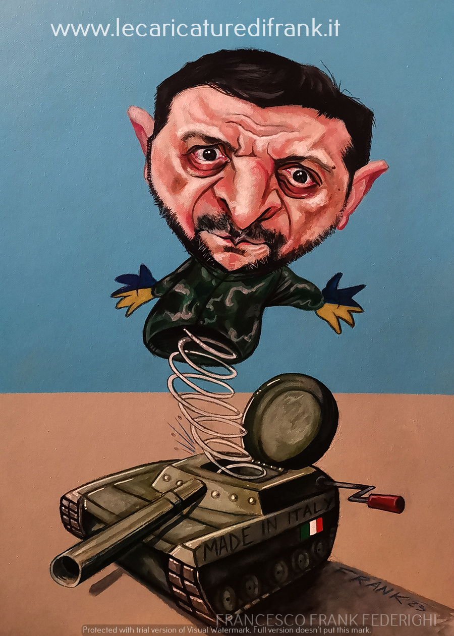 Caricatura Zelensky Caricatura Zelensky