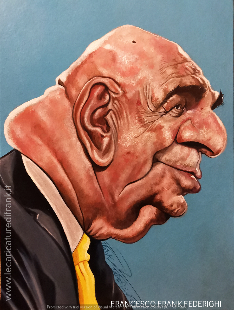 caricature Adriano Galliani published in il Fatto Quotidiano caricatura Adriano Galliani pubblicata su il Fatto Quotidiano