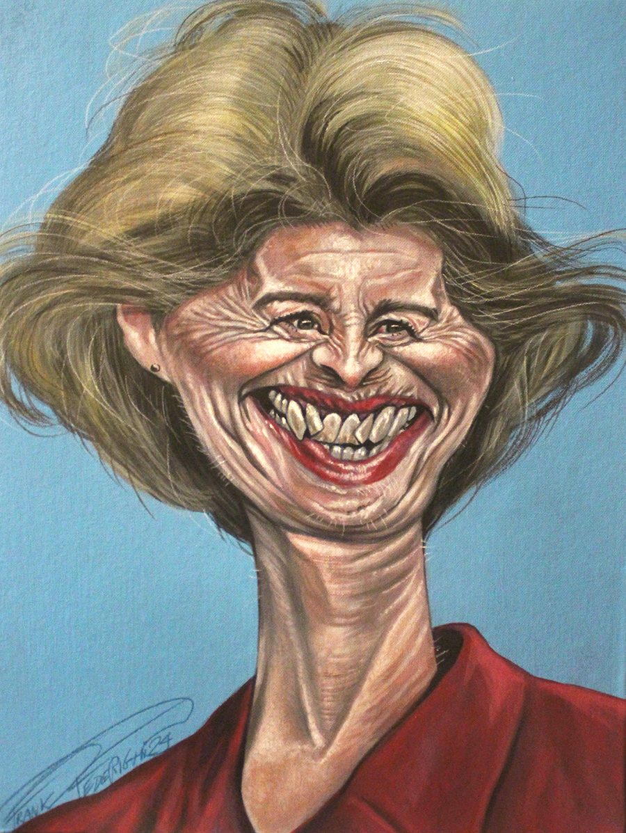 Ursula von der Leyen, for Il Fatto Quotidiano Ursula von der Leyen, per Il Fatto Quotidiano