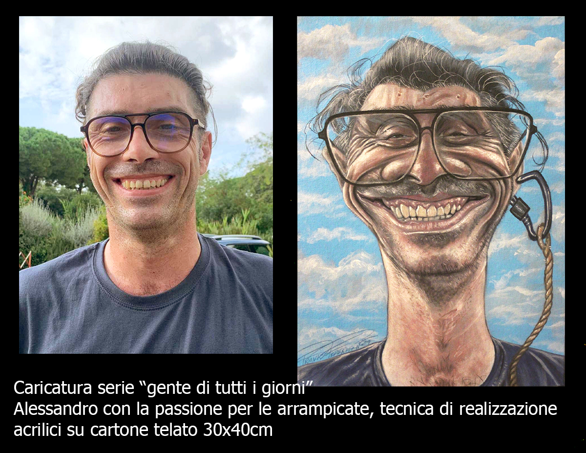 Caricature Alexander Caricatura Alessandro