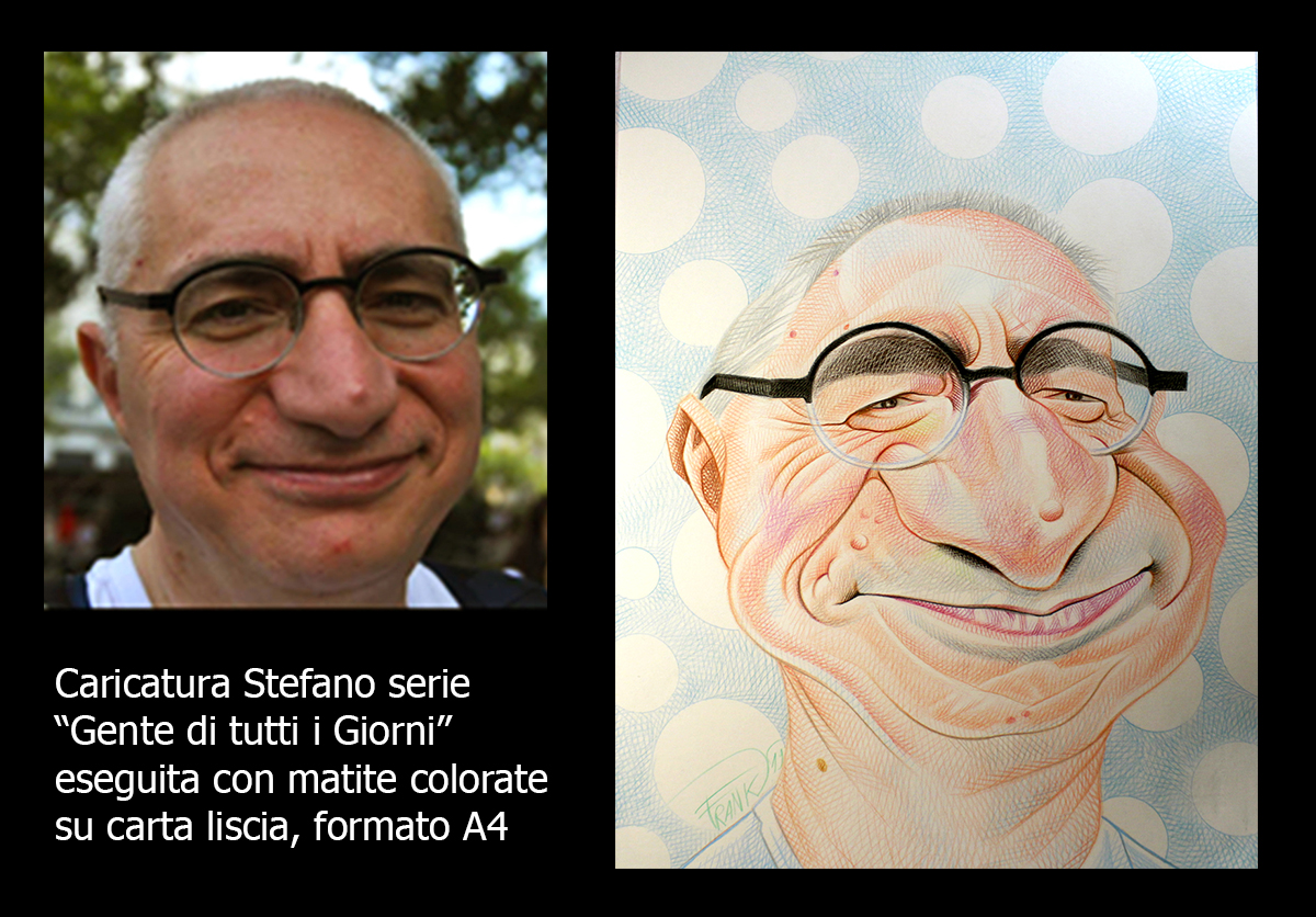 Caricature Stefano Caricatura Stefano