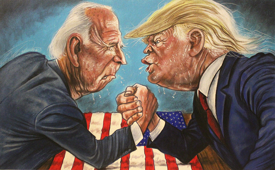 Biden vs Trump, published in The Post Internazionale Biden vs Trump, pubblicata su The Post Internazionale
