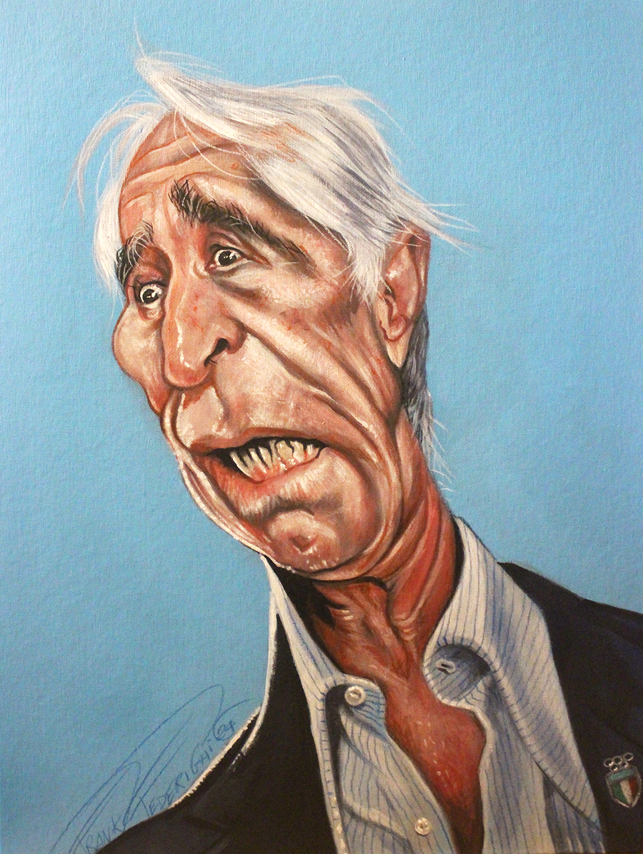 Caricature Giovanni Malagò for Il Fatto Quotidiano Caricatura Giovanni Malagò per il Fatto Quotidiano