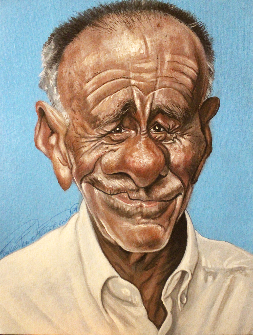 Roberto Vecchioni seen by Frank Roberto Vecchioni visto da Frank