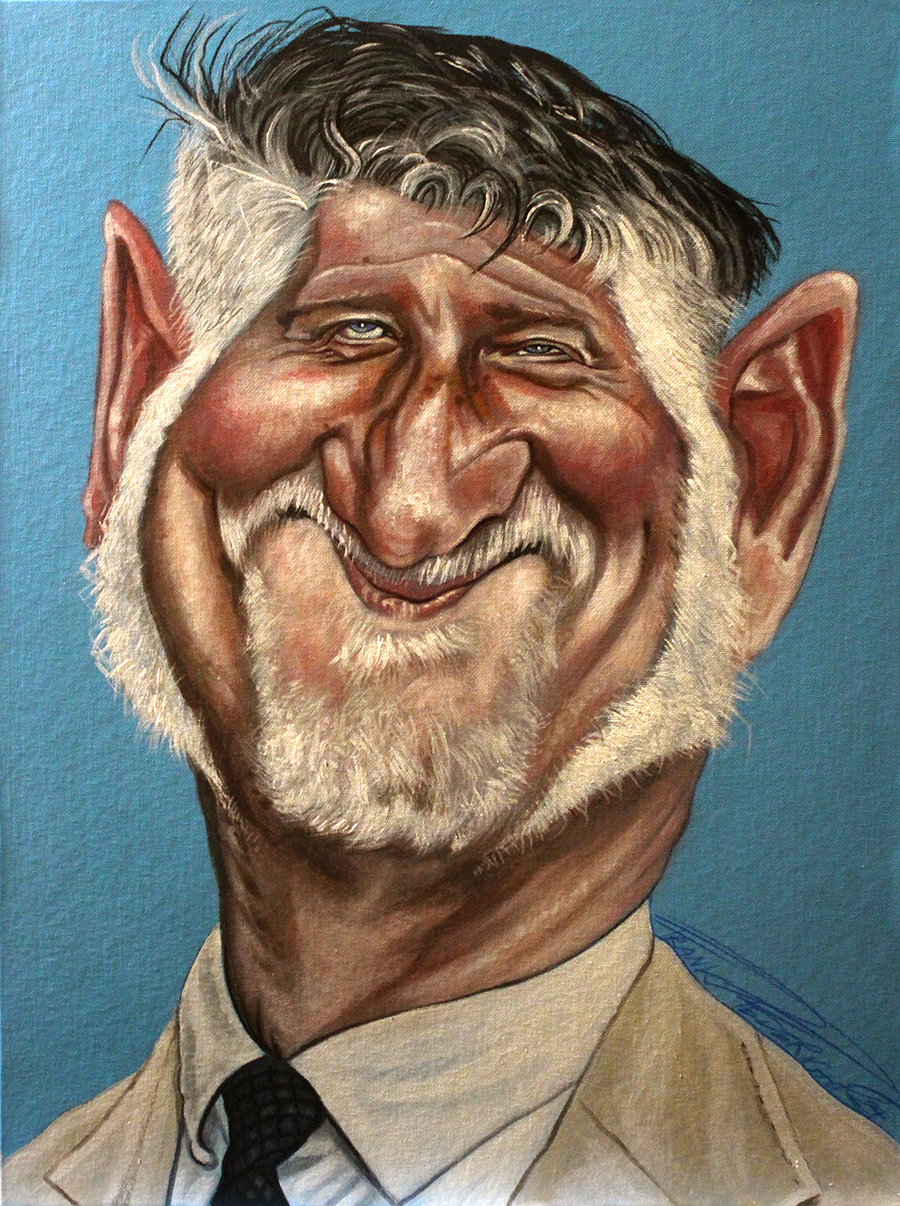 Caricature Alessandro Giuli Caricatura Alessandro Giuli