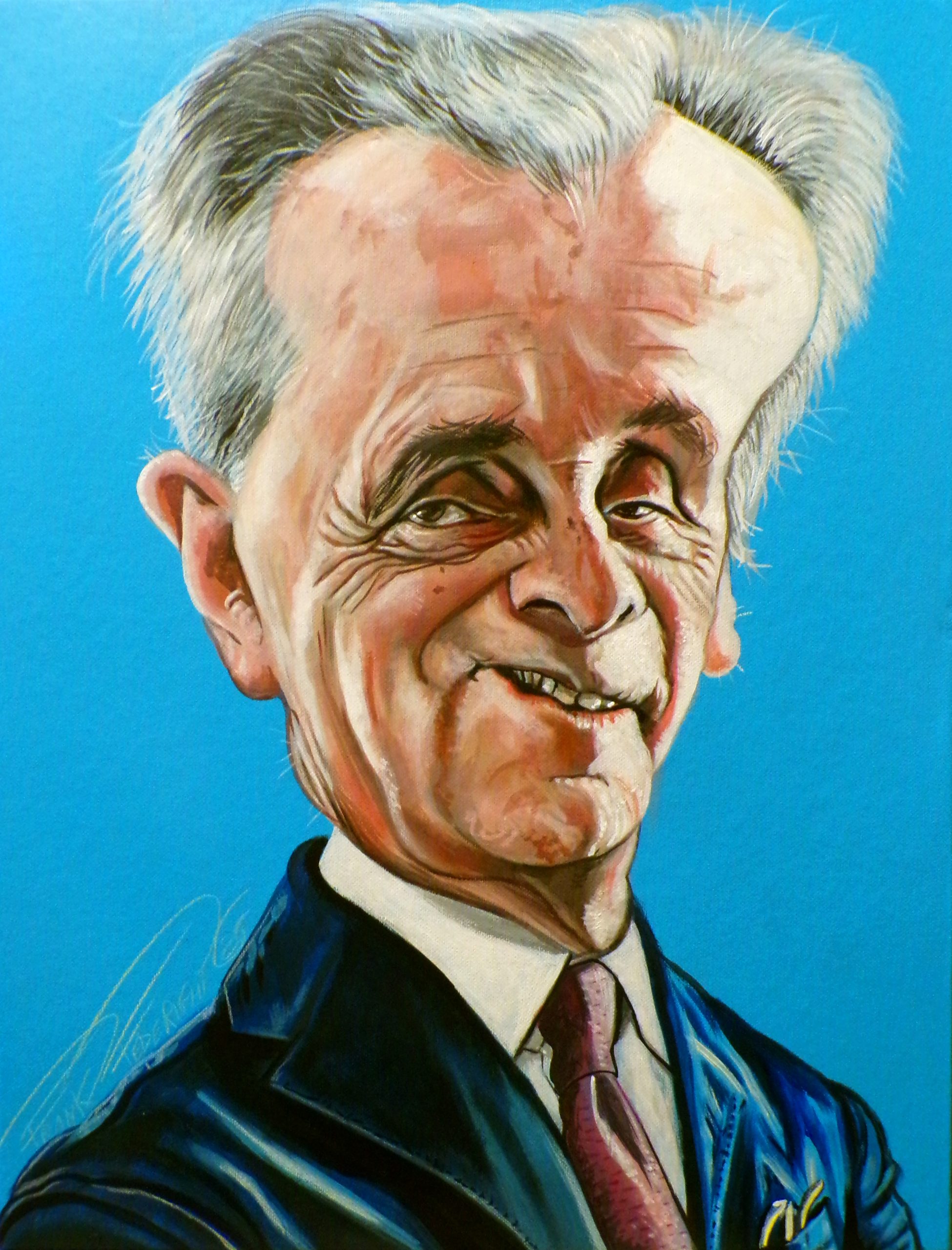 Caricature Vittorio Grilli for Il Fatto Quotidiano Caricatura Vittorio Grilli per il Fatto Quotidiano
