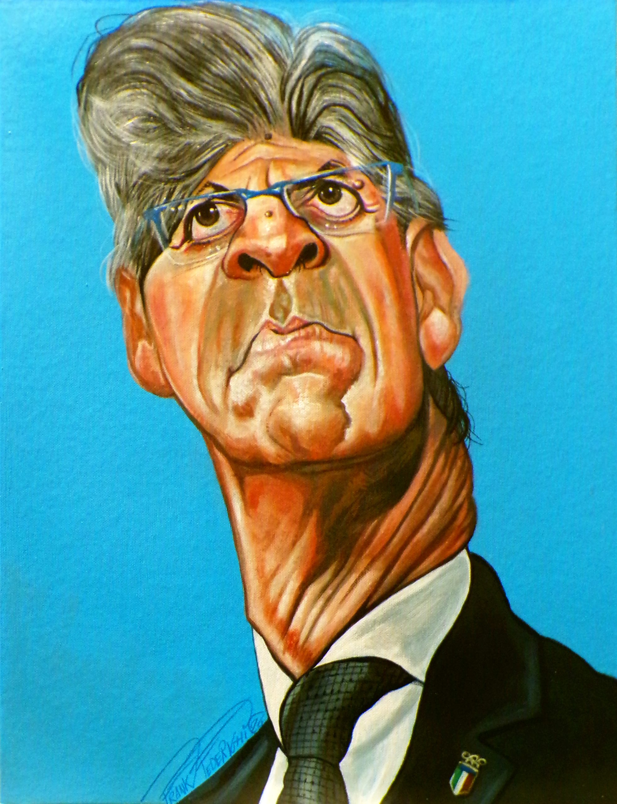 Caricatura di Paolo Petrecca "El Patacca", testo di Pino Corrias, per il Fatto Quotidiano Caricatura di Paolo Petrecca "El Patacca", testo di Pino Corrias, per il Fatto Quotidiano